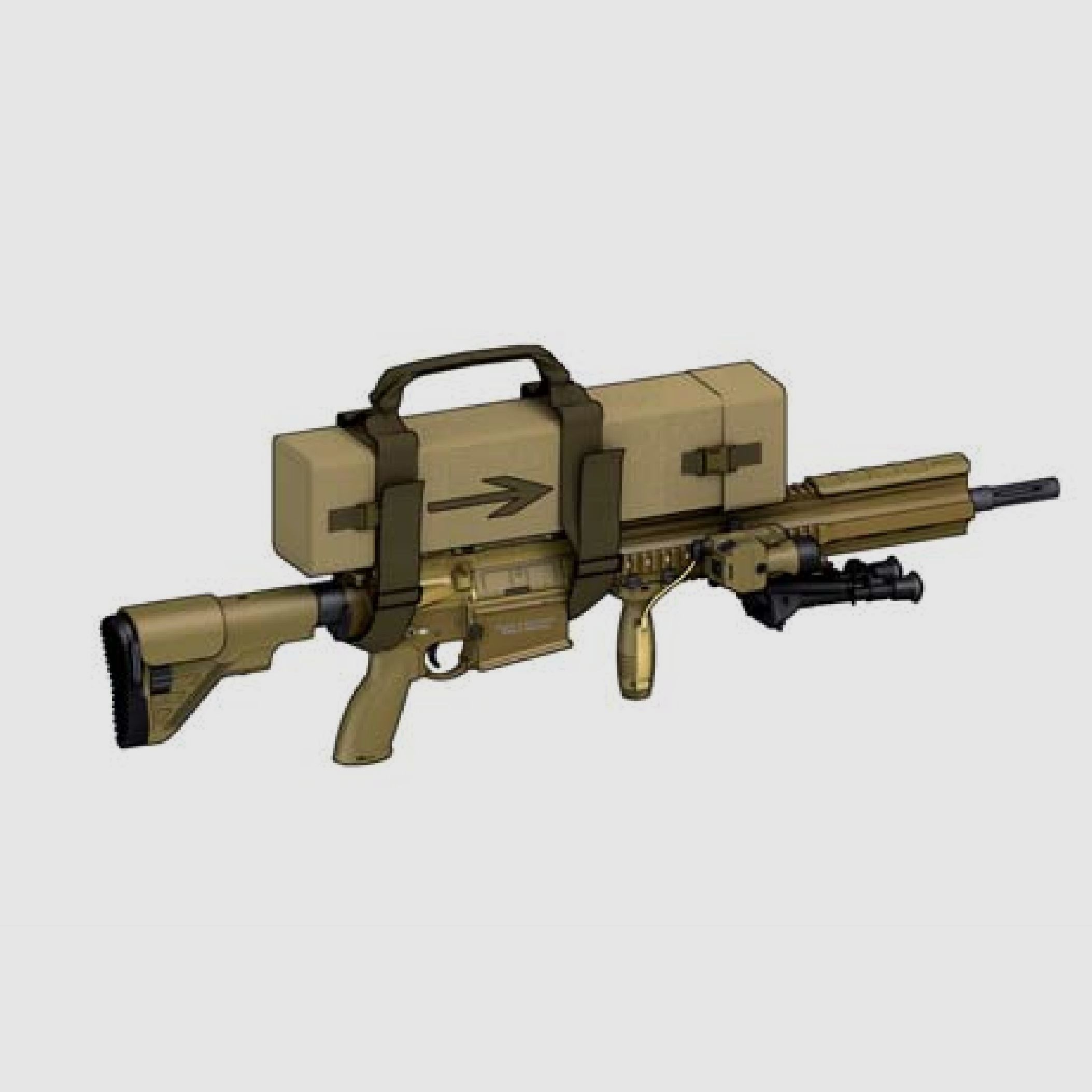 HK Transporttas voor ZF G28Z - NIEUW - G29 Mr308 Mr223 Schmidt&Bender PMII Steiner Kahles Ar10 Ar15 Heckler & Koch