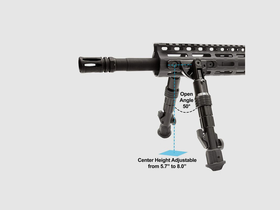 Bipod Utg kompatibel M-Lok - AD99980, Bild 4 von 4