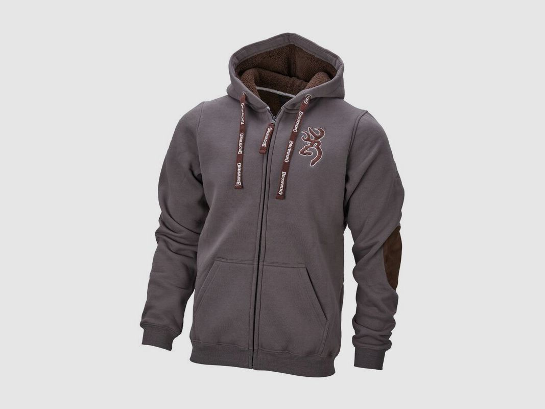 Browning Herren Sweatjacke Snapshot Zendred Grau