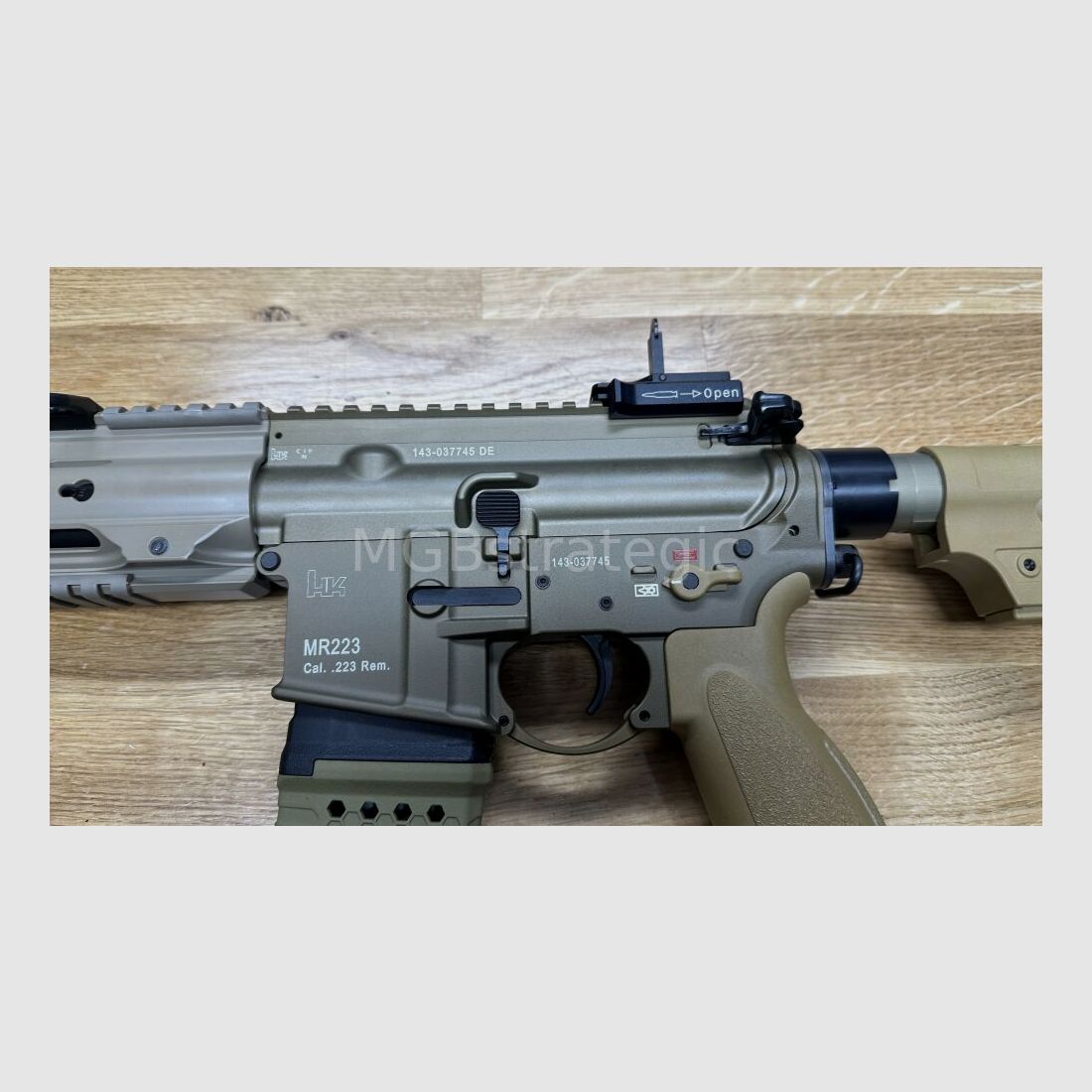 Heckler & Koch MR223 A3 Slim-Line 16,5" loop - halfautom. geweer .223Rem civiele versie HK416 / G95K / G38 / met upgrades
