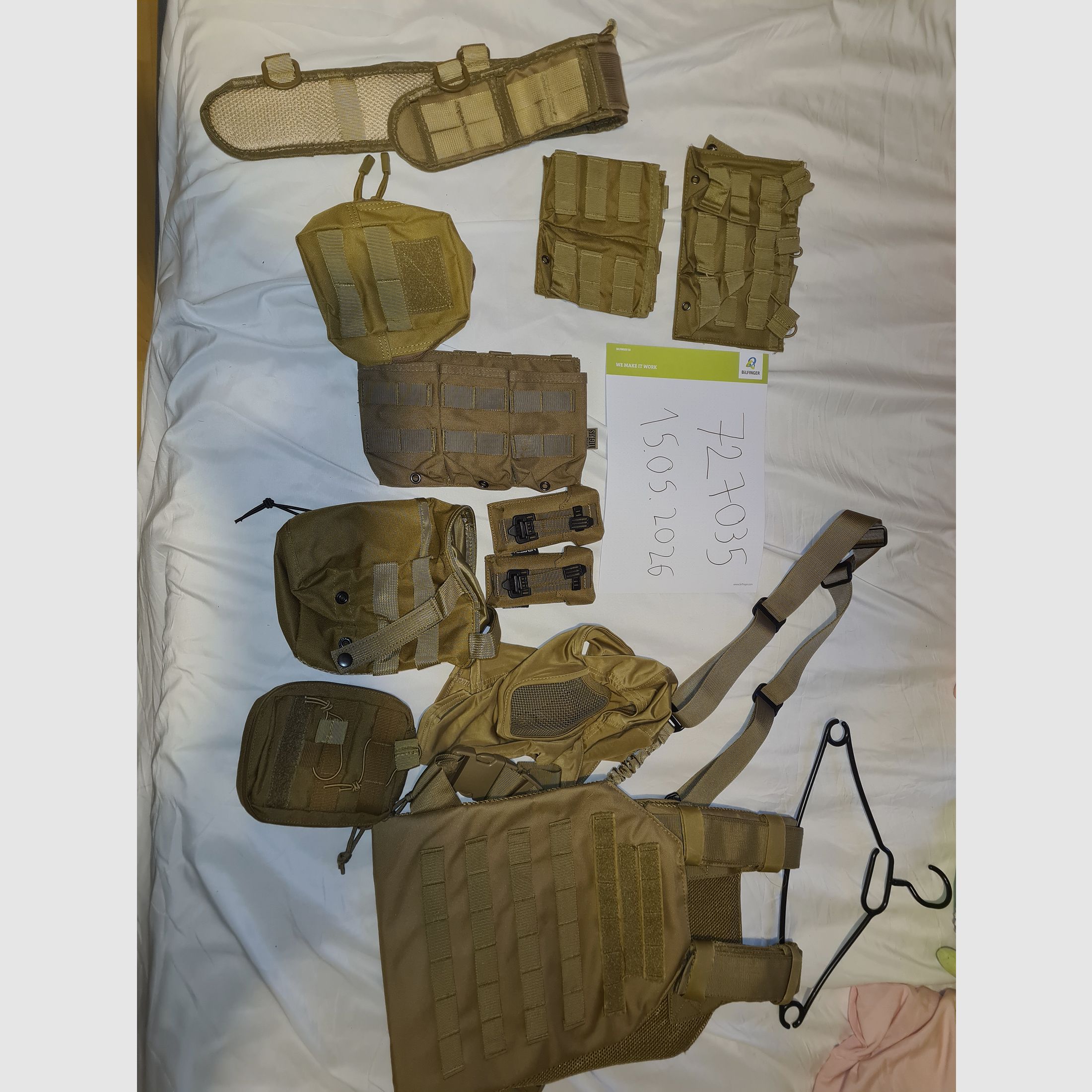 Chest armor holster etc