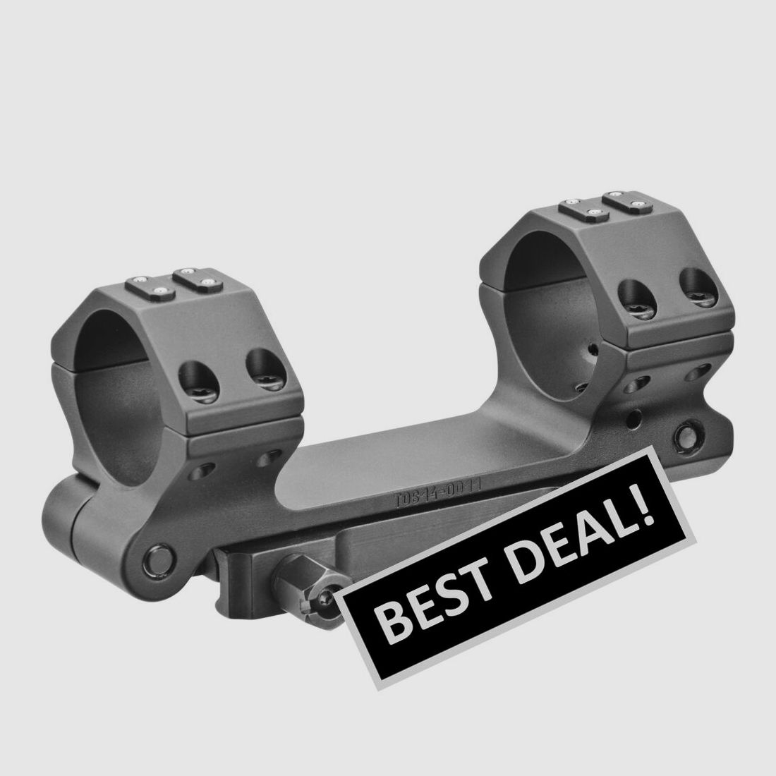 ERATAC Blockmontage Ø 30 mm met verstelbare voorhelling 0-20 MIL / mrad hoogte 25,0