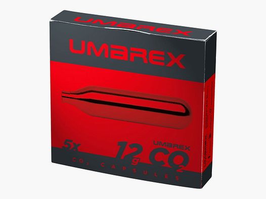 Umarex capsule CO2 da 12 g - 5 pz.