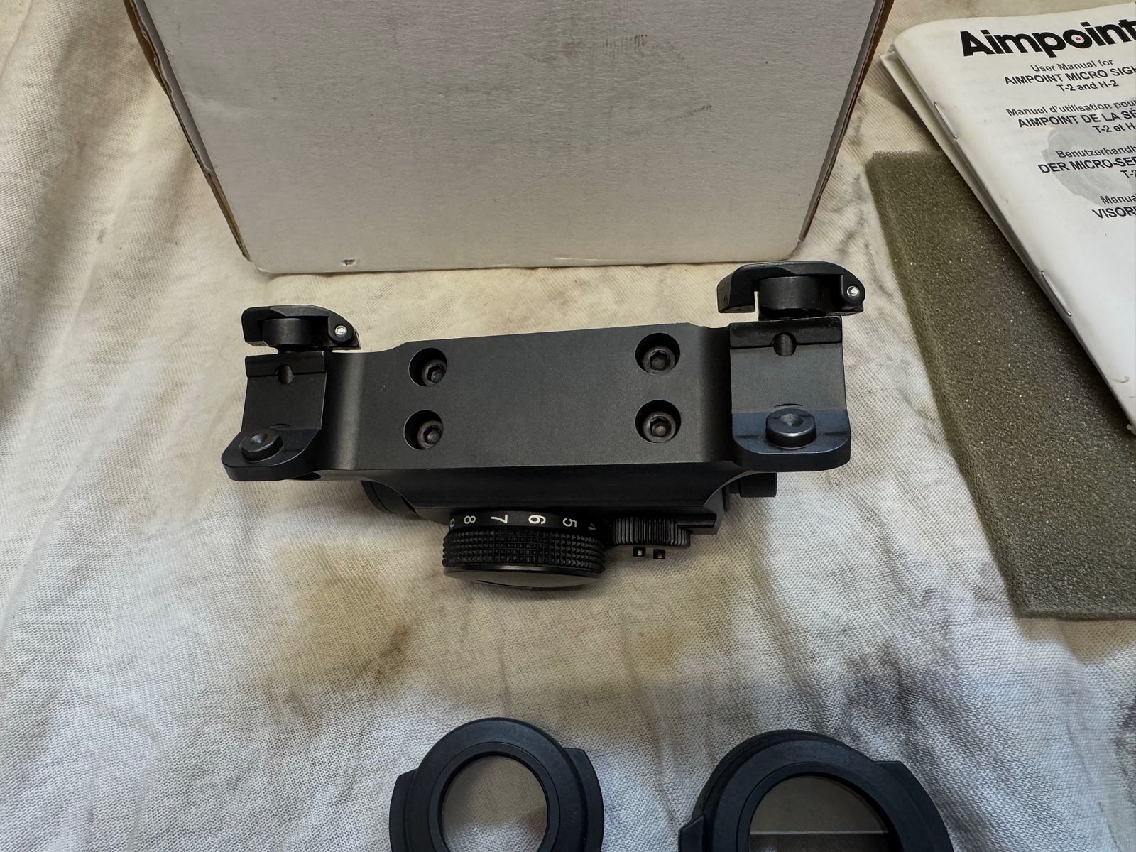 Aimpoint Micro H-2 mit Blaser Sattelmontage 2 MOA