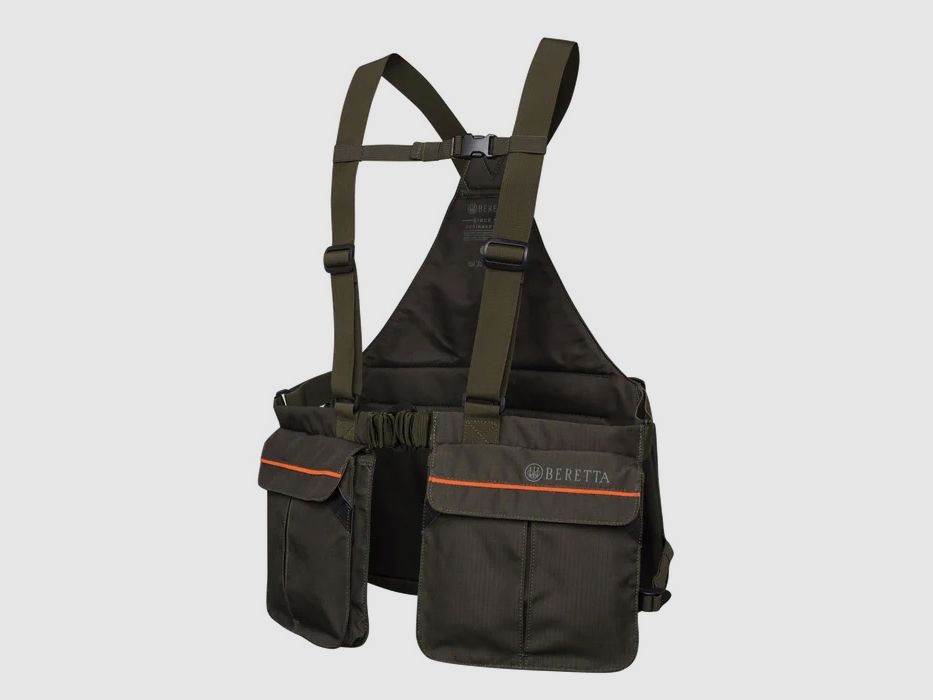 Beretta Weste Green Moss & Orange