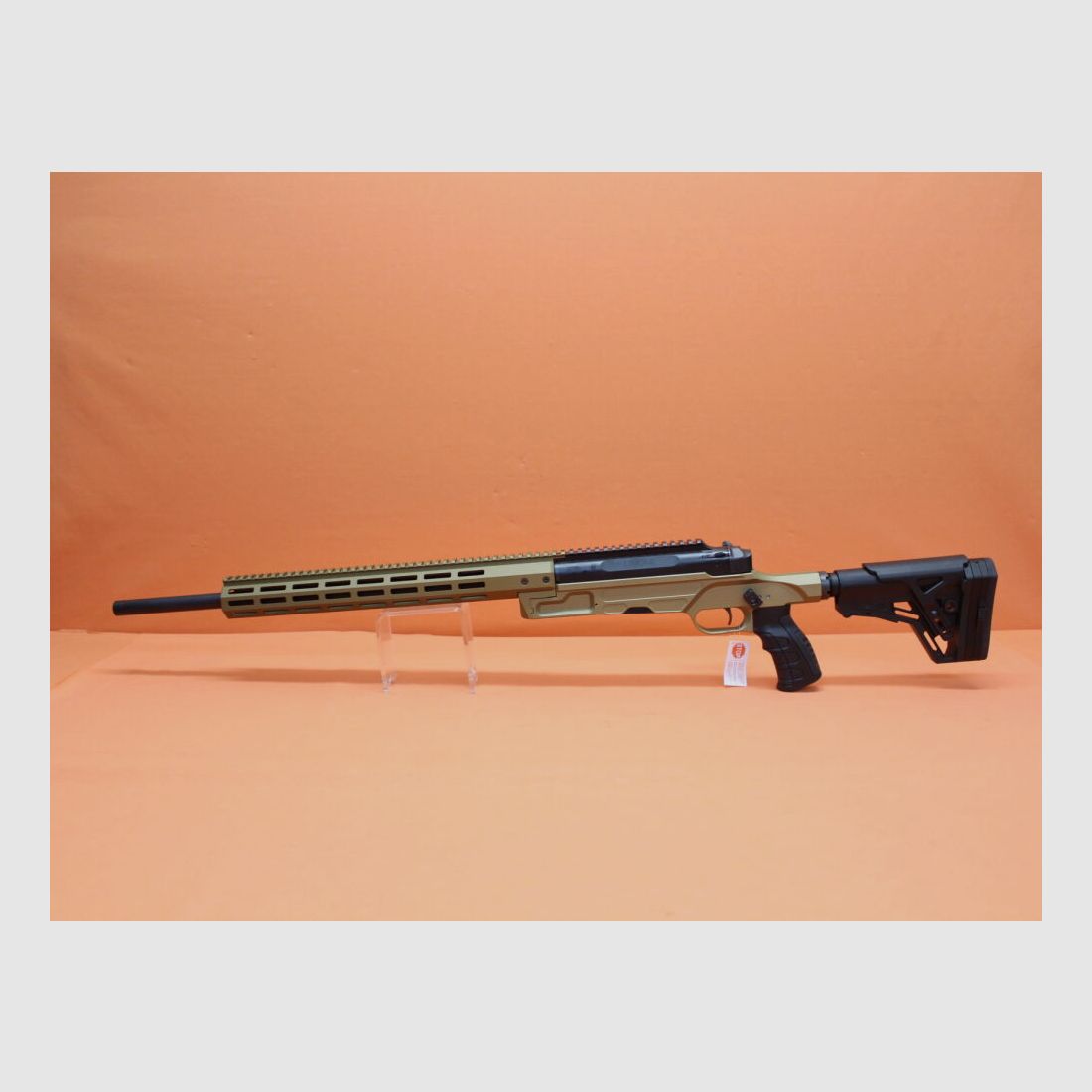 HAENEL Rep.Büchse .308Win Haenel LR/ ONE 60cm Lauf/ Mündungsgewinde M15x1/ eintellbarer Schaft/ Sandfarben