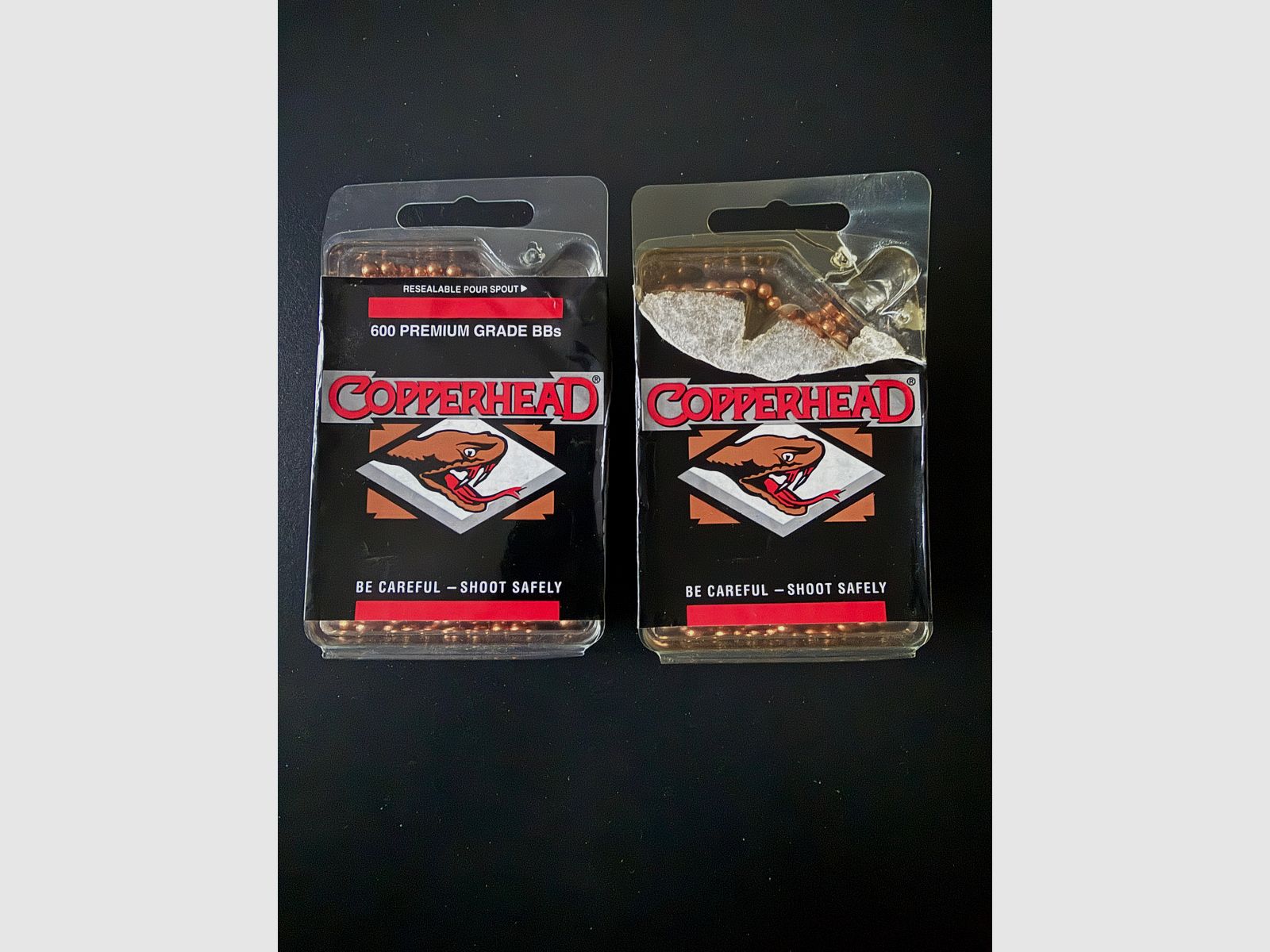 COPPERHEAD Airgun Shot Steel BB Kal. 4,5 mm, 1,5 opakowania