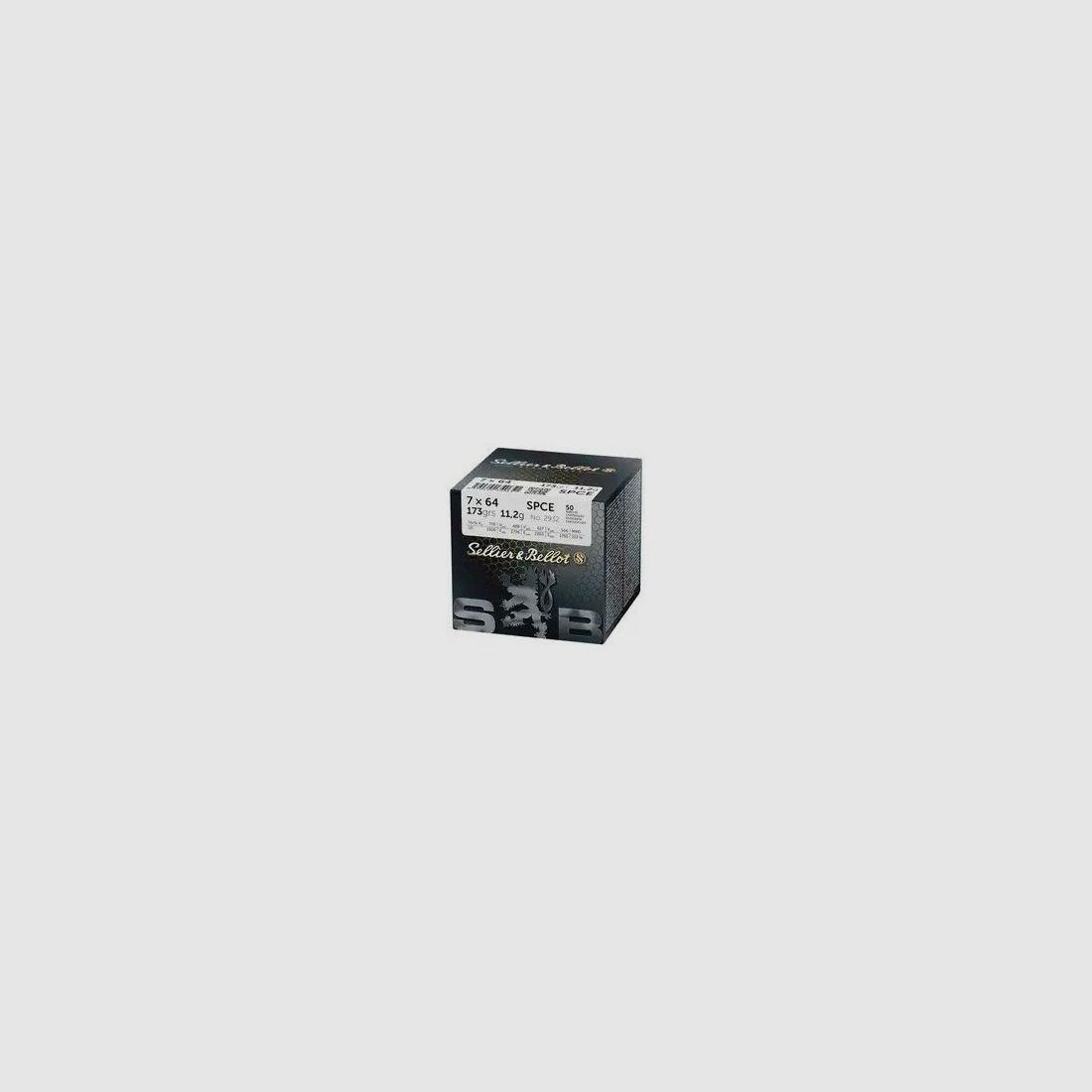 S&B 7x64 Teilmantel 11.2 g 173 gr, Bild 1 von 2