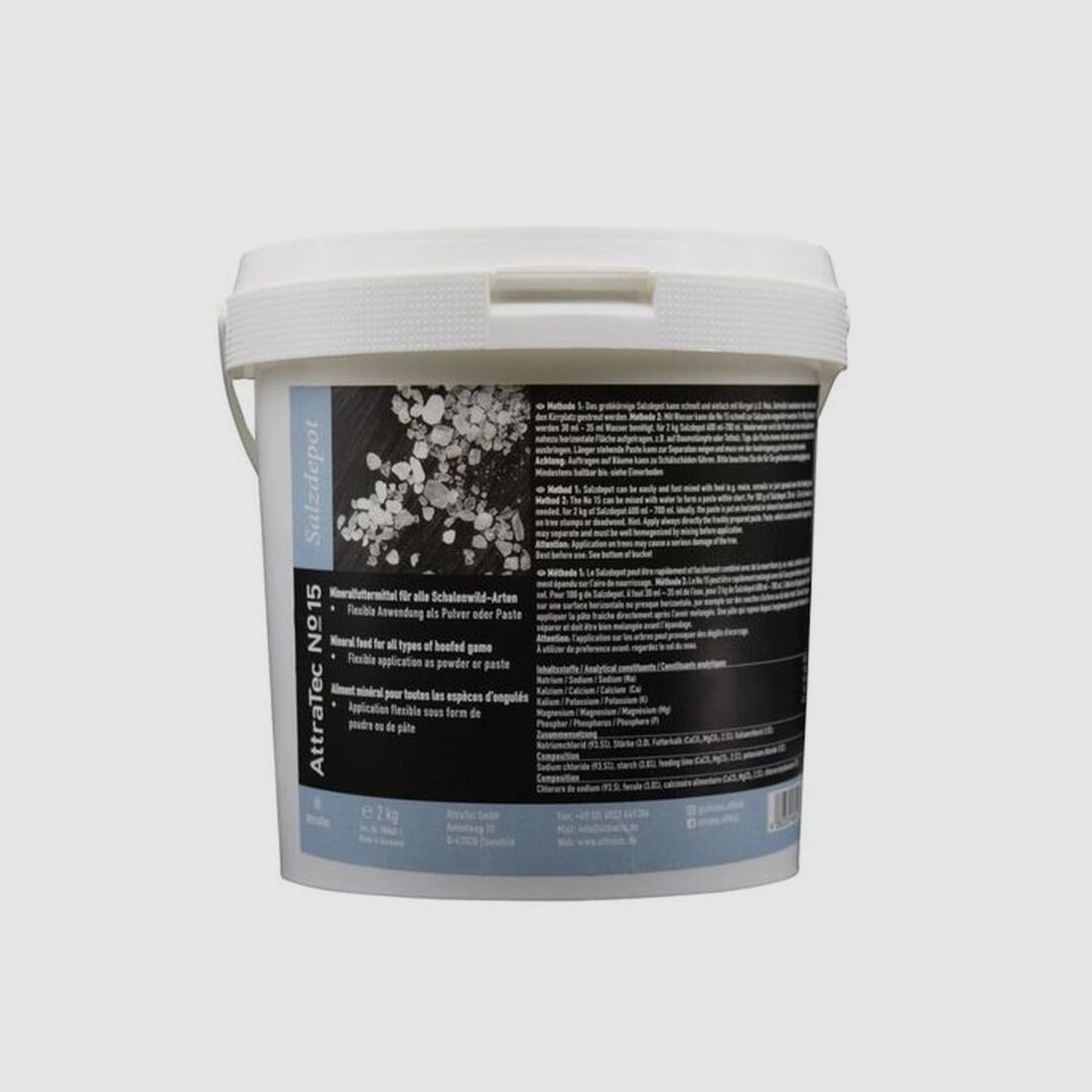 ATTRATEC No. 15 Salzdepot Lockmittel 2kg