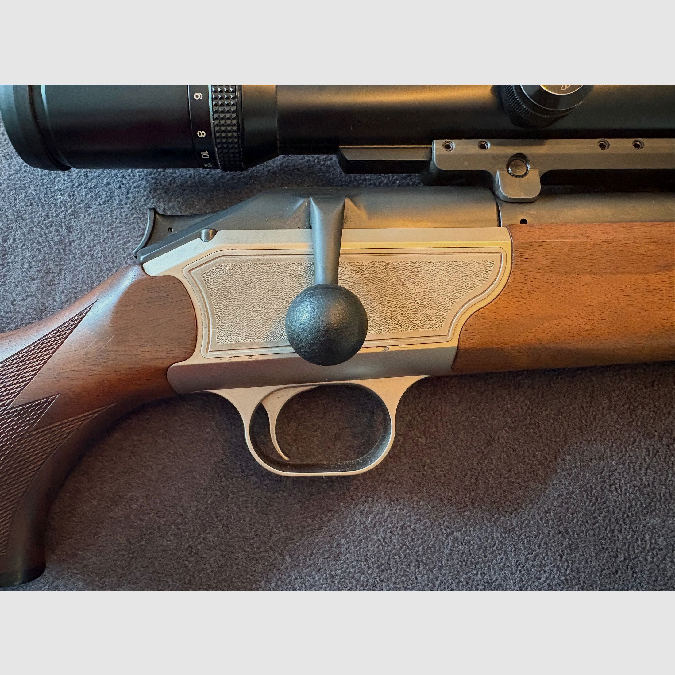 Blaser R93 bolt-action rifle Cal. 9,3x62 incl. Swarovski Habicht Nova 3-12x56 (red dot) & Kickstop
