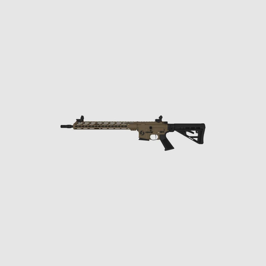 SCHMEISSER Selbstladebüchse Mod. AR15 Dynamic L FDE 16,75' .223Rem    Slim M-Lok lang