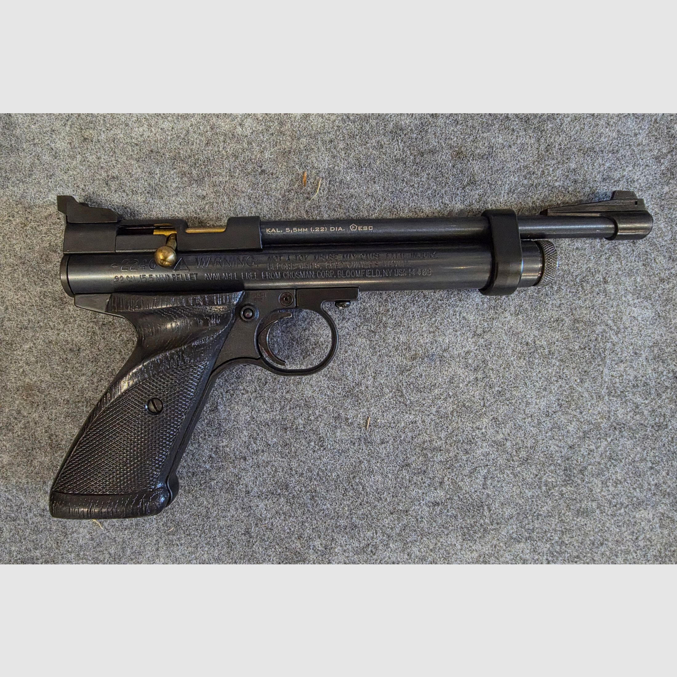 CO2 Pistole Crosman 2240  Kaliber 5,5 mm  Diabolo 