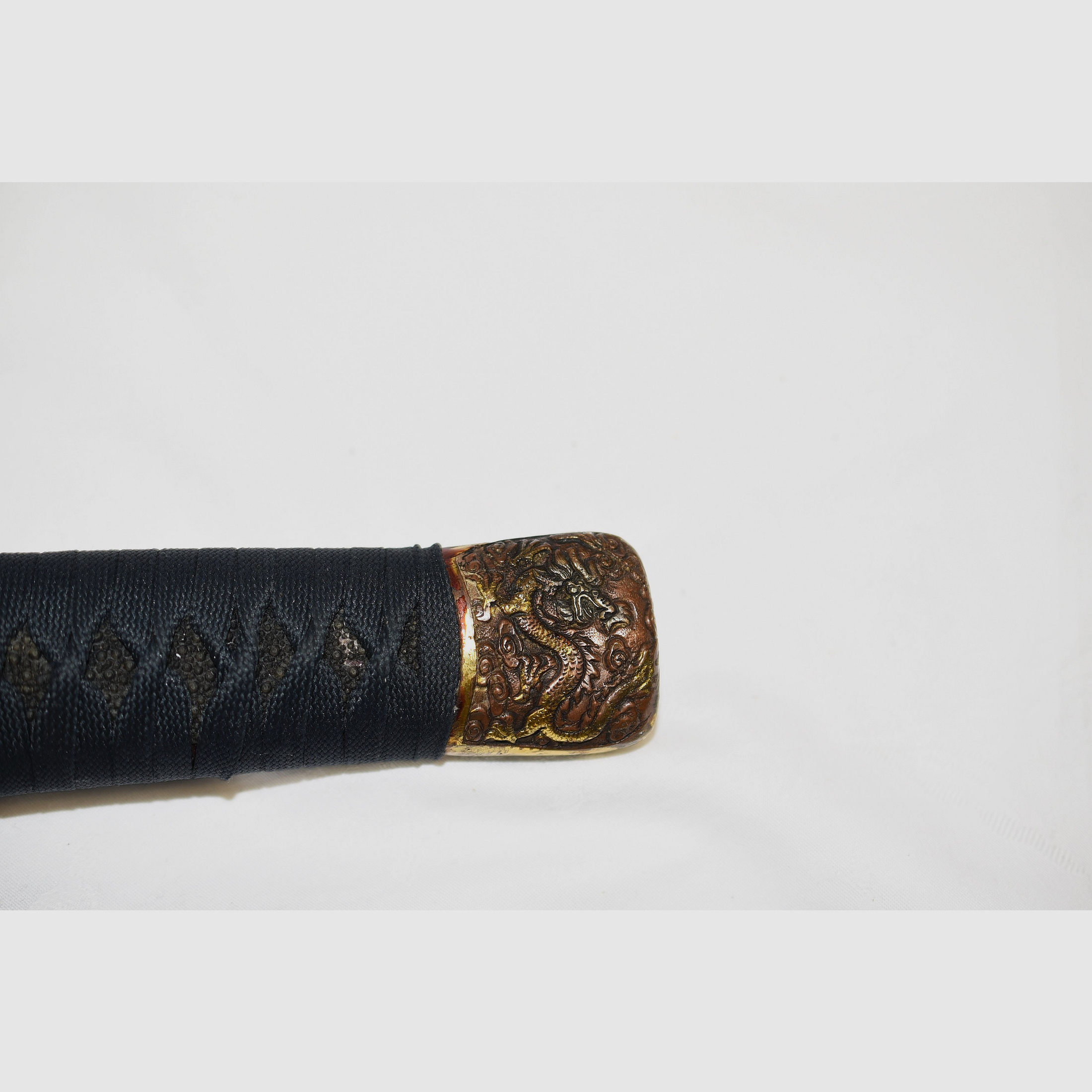 épée japonaise, katana, nagamaki, gravure 99999 sur la lame