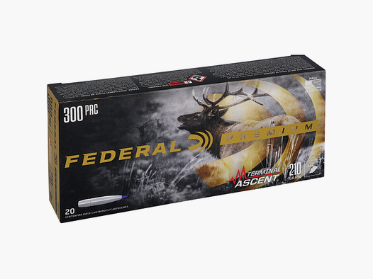 Cartouches Federal Terminal Ascent Calibre 300 Prc 210Gr Terminal Ascent