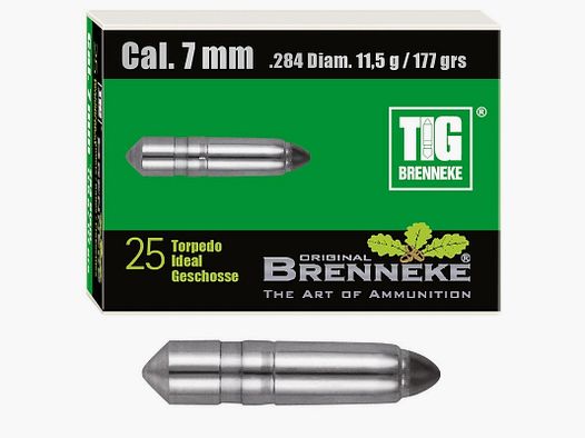 Brenneke Geschosse 7 mm TIG 177 gr