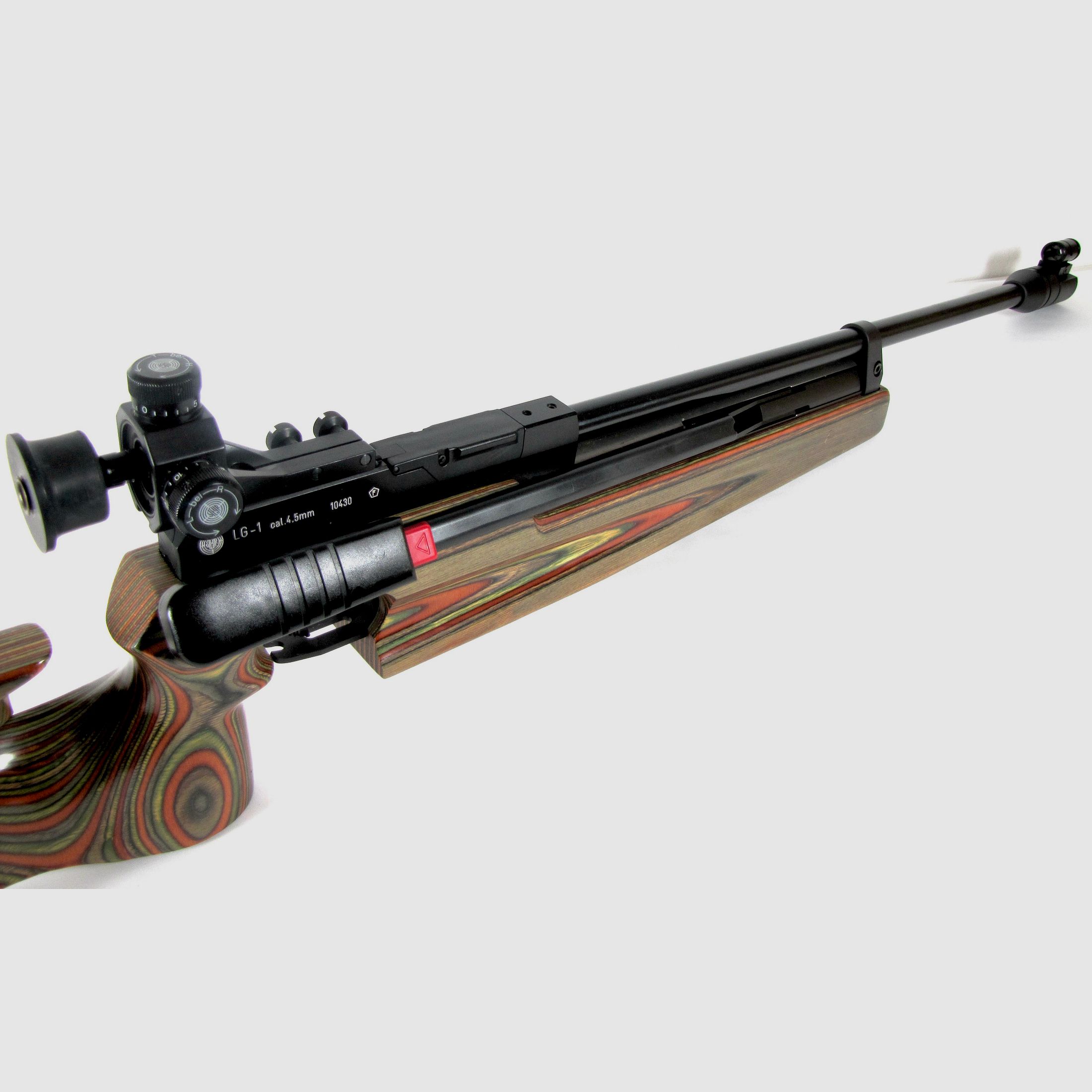 Steyr LG1 Match-luchtgeweer in uitstekende staat.