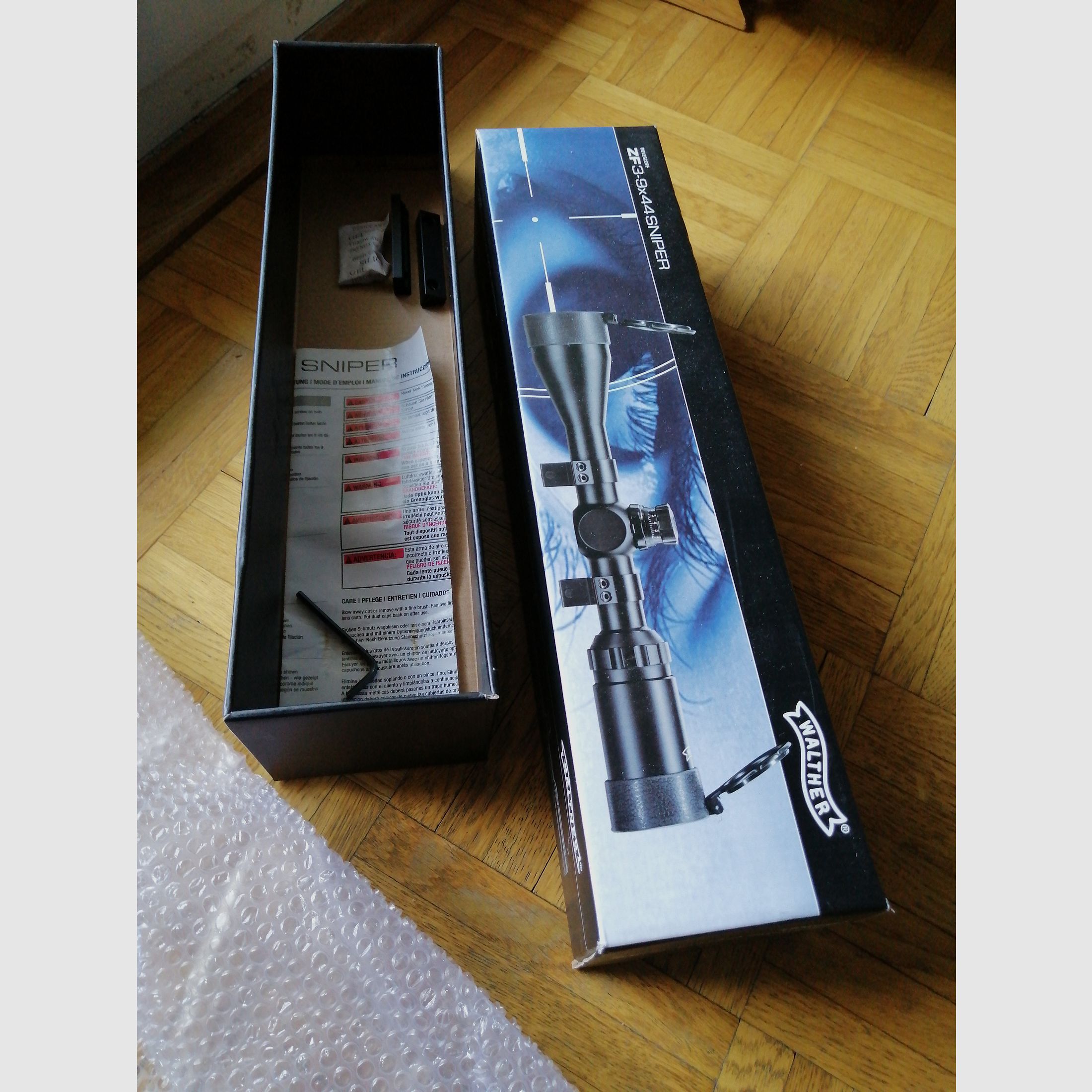 Walther Sniper Zielfernrohr 3-9x44