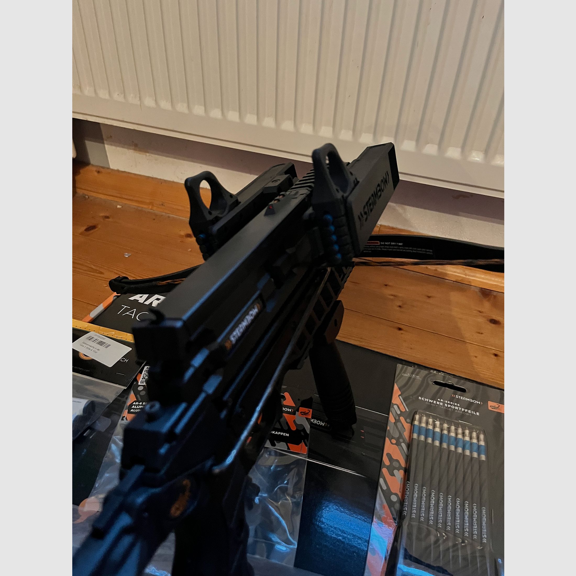 Steambow AR Stinger 2 Tactical Repetierarmbrust inkl. Zubehör