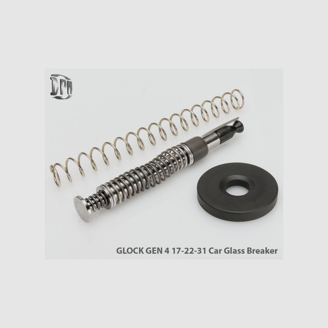 DPM SYSTEM SPRING GLOCK 19 GEN4 GLASS BREAKER TITANIUM, image 2 of 3