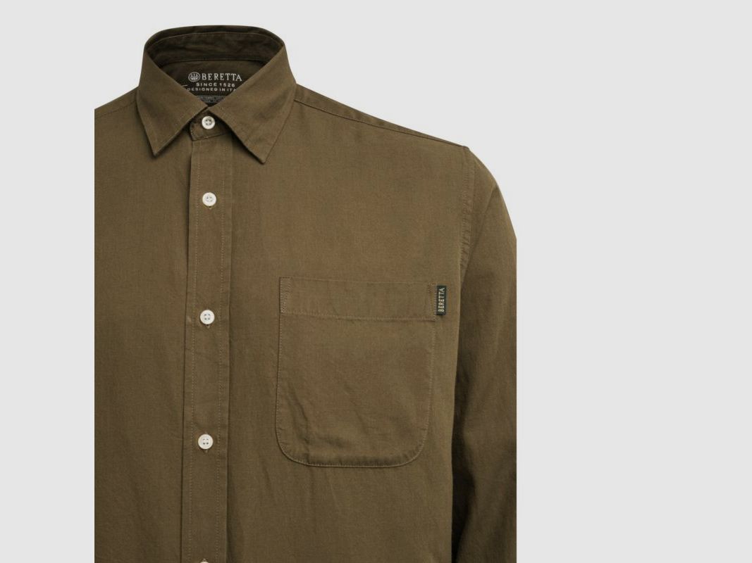 Beretta H-Shirt Bryggen | mud green, image 6 of 8