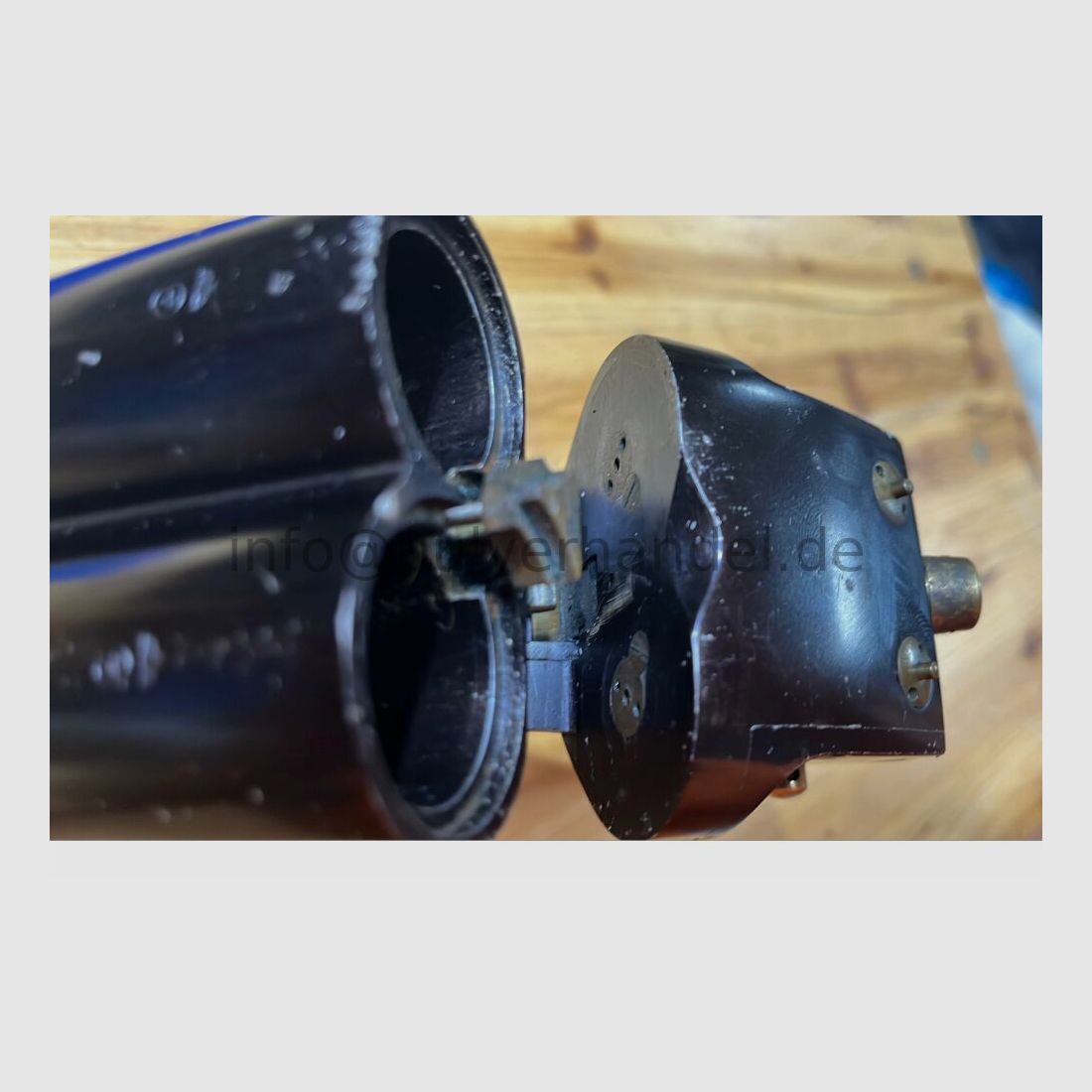 fzs Doppelläufige Fliegerleuchtpistole L Original Wehrmacht Luftwaffe Kaliber 4(Signal)