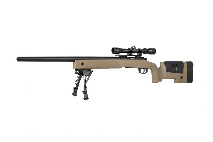 ASG-scherpschuttersgeweer SPECNA ARMS SA-S02 CORE met richtkijker en tweepoot – tan, afbeelding 23 van 48