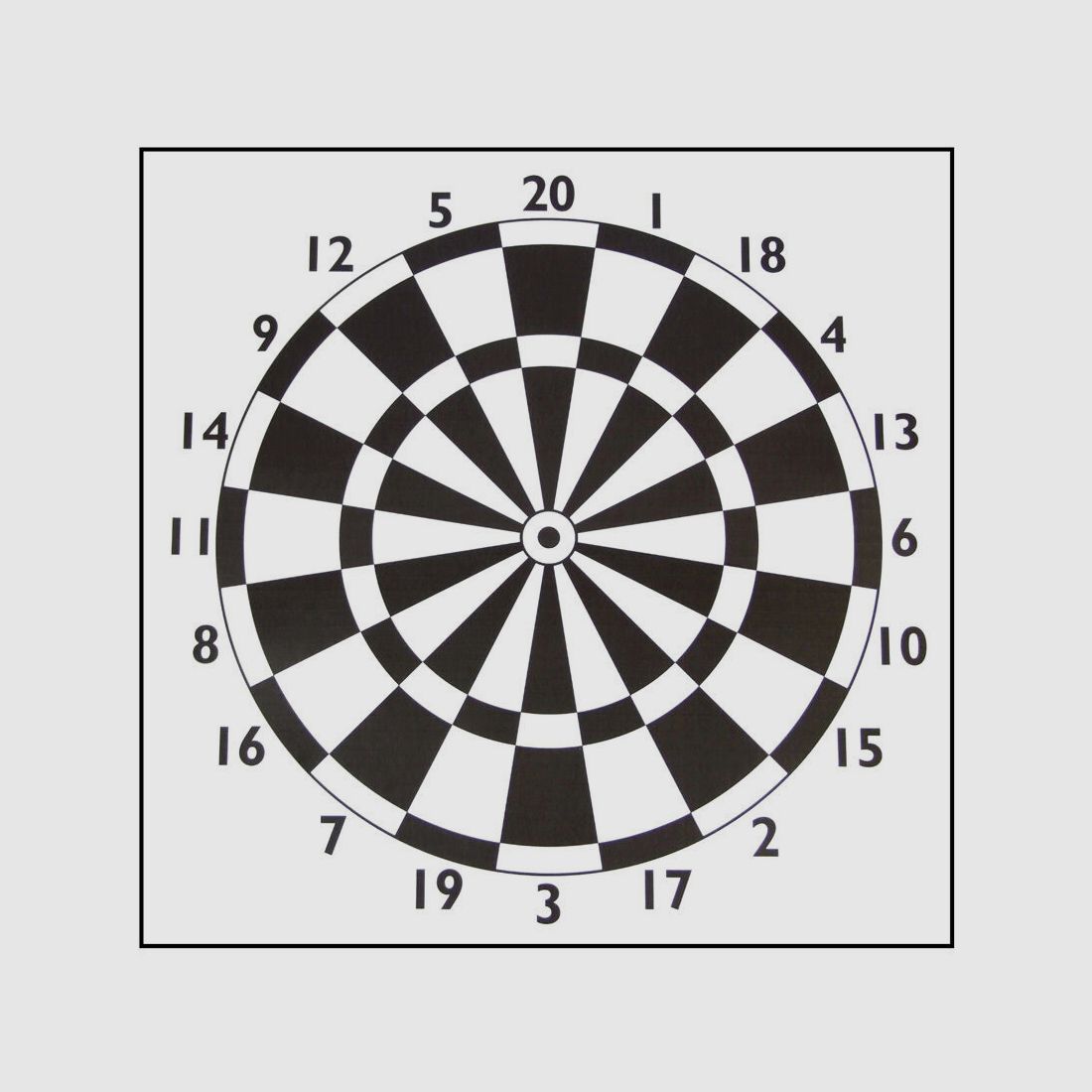 Man Kung Zielscheibenauflage Darts