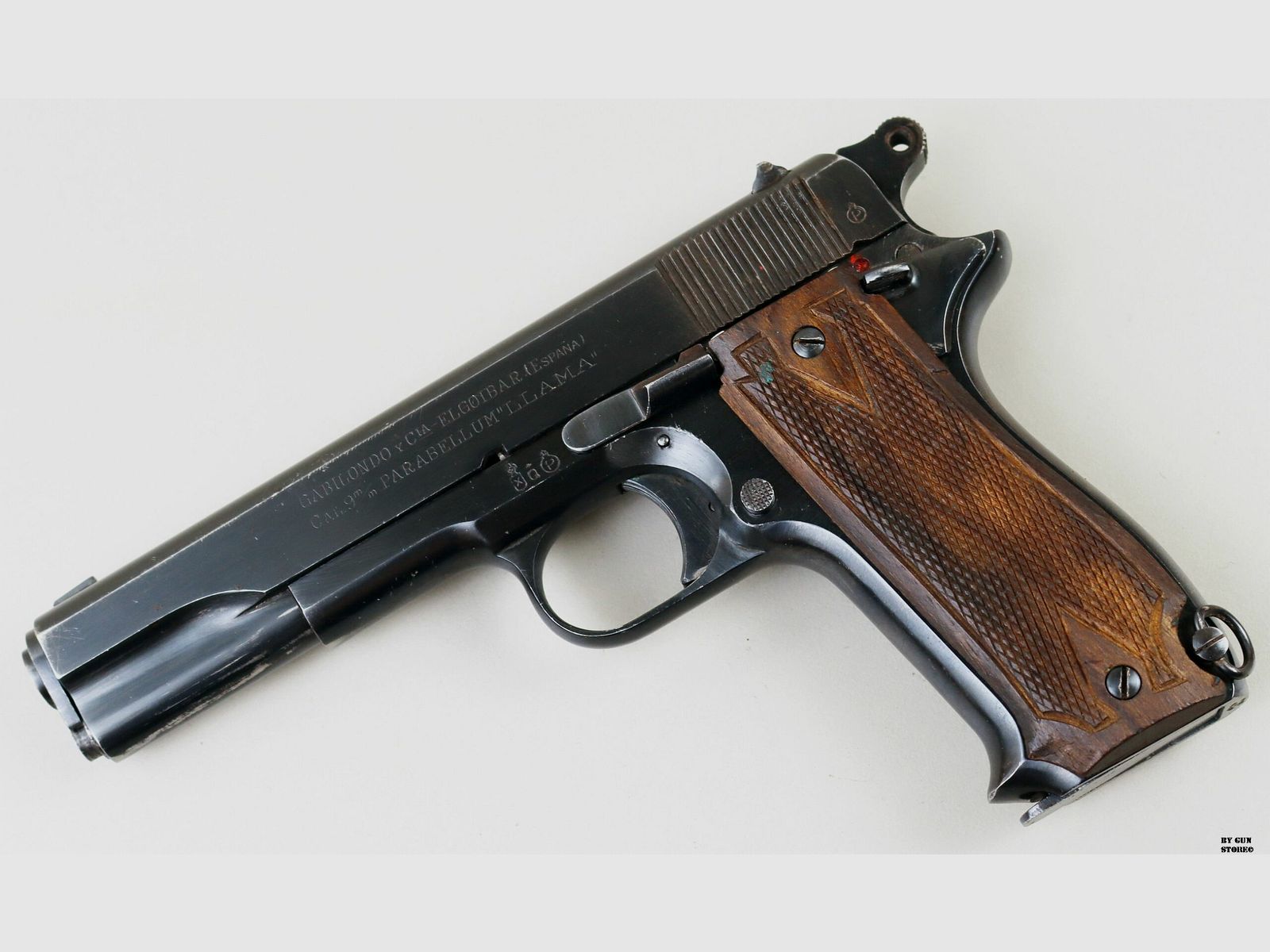 Pistola Gabilondo Y CIA mod LLAMA ESPECIAL cal. 9×19 para matr. 110843, immagine 2 di 9