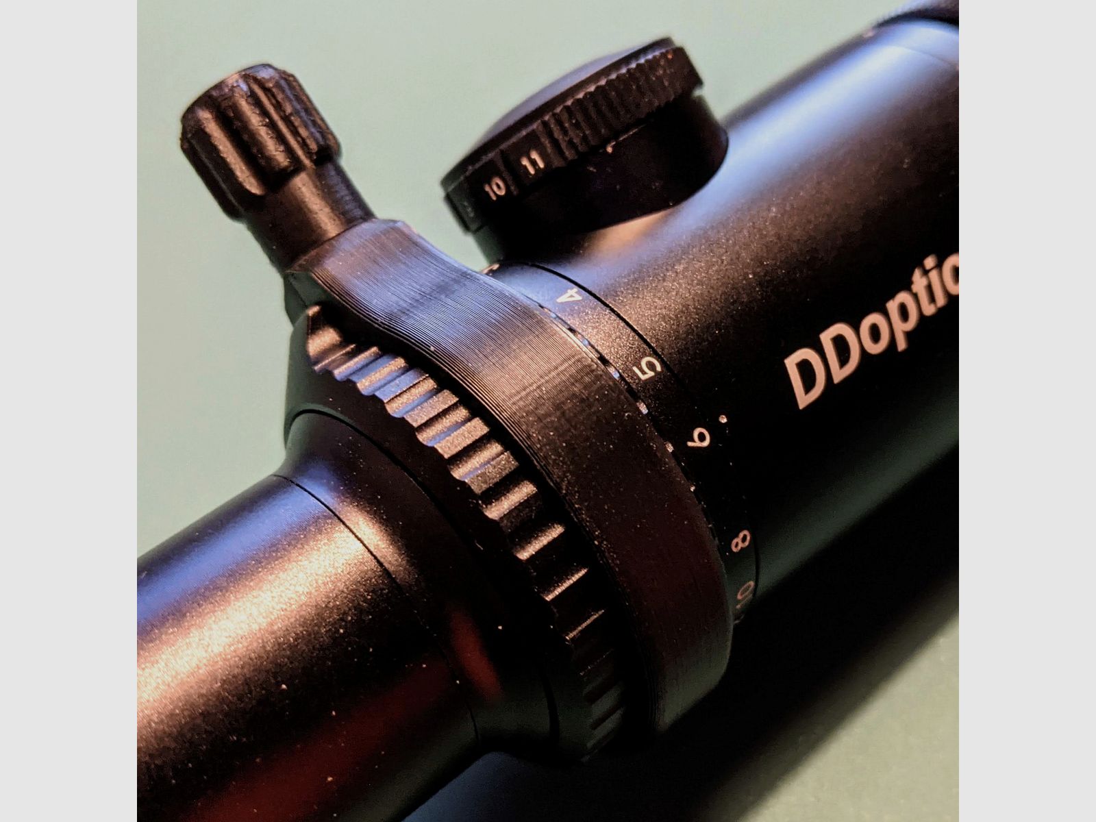 For DDoptics Gen3/N-FX: Quick adjustment lever for magnification setting of the Gen3 series