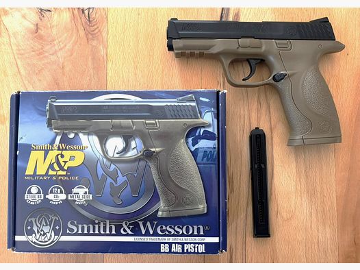 S&W M+P en 4,5 mm BB Co 2 Blechdosenkiller !!!!