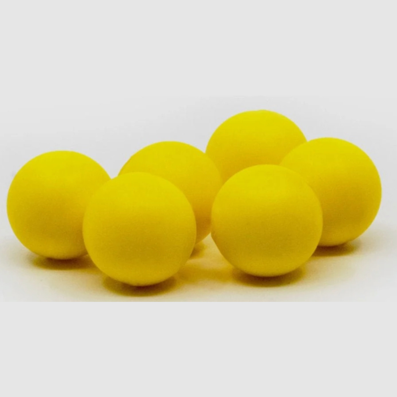 Valken Gotcha cal. 50 schuimrubberen ballen 100 stuks - neon geel