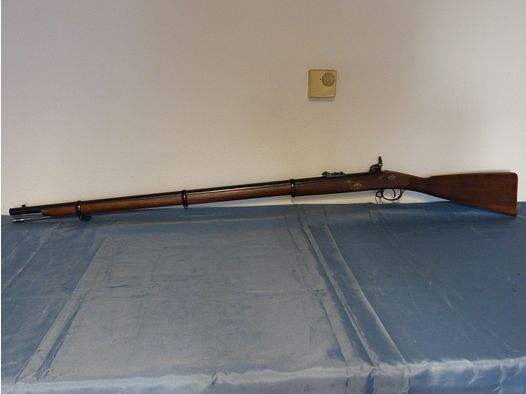 Vorderlader Perkussion Enfield Gewehr 1853 3 Band Büchse Armi San Paolo Brescia Italien Cal. .58 vintage