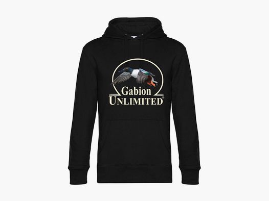 KAPUZEN-SWEATSHIRT GABION UNLIMITED SOUCHET SCHWARZ