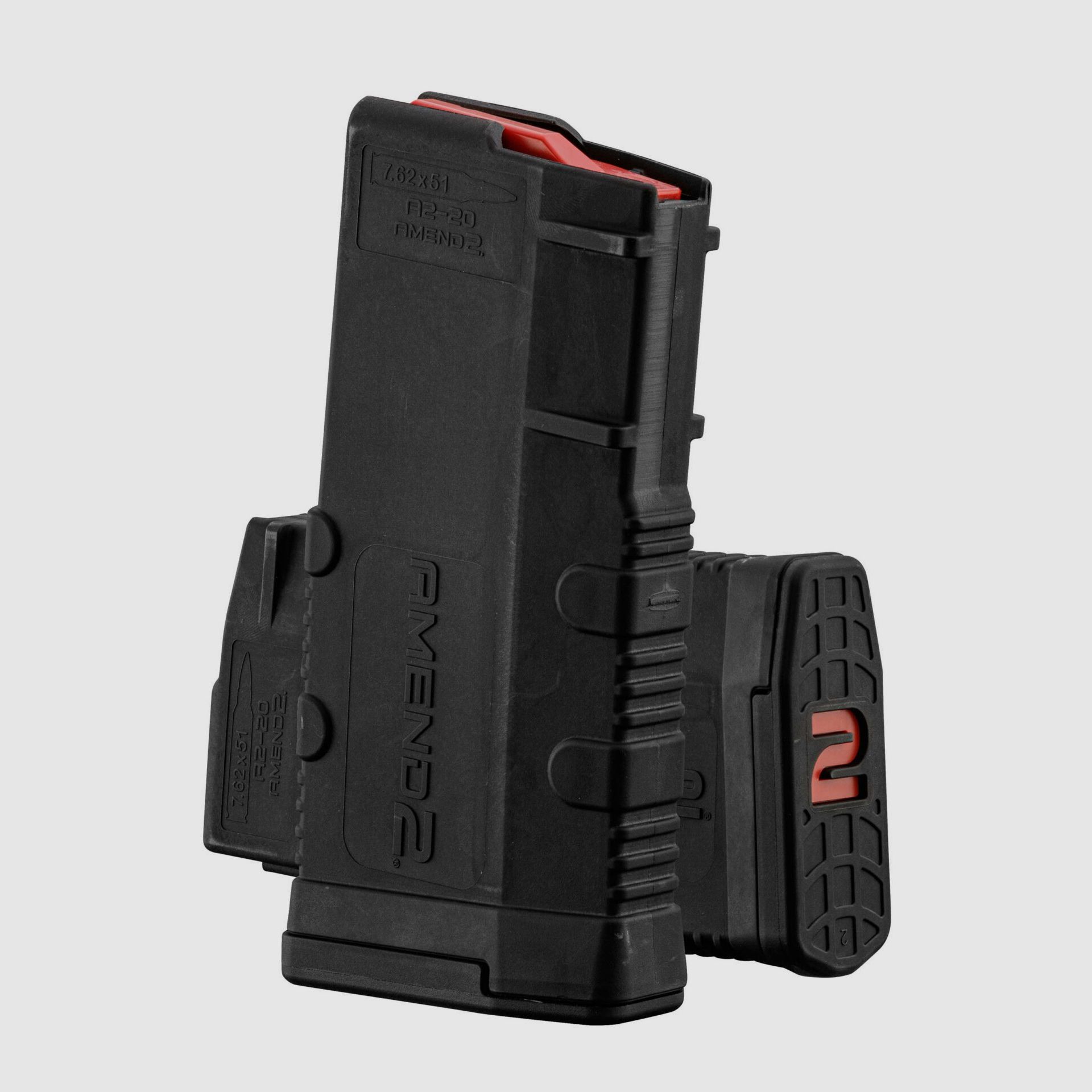 MAGAZIN AR10 20 SCHUSS AMEND2 – SCHWARZ, Bild 1 von 4