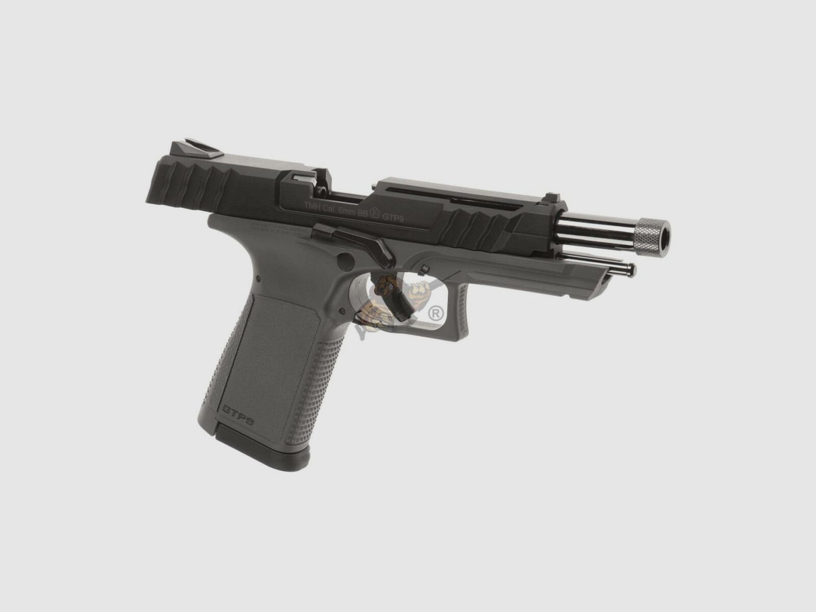 G&G GTP9 GBB Pistola Airsoft in Nero/Grigio -F-
