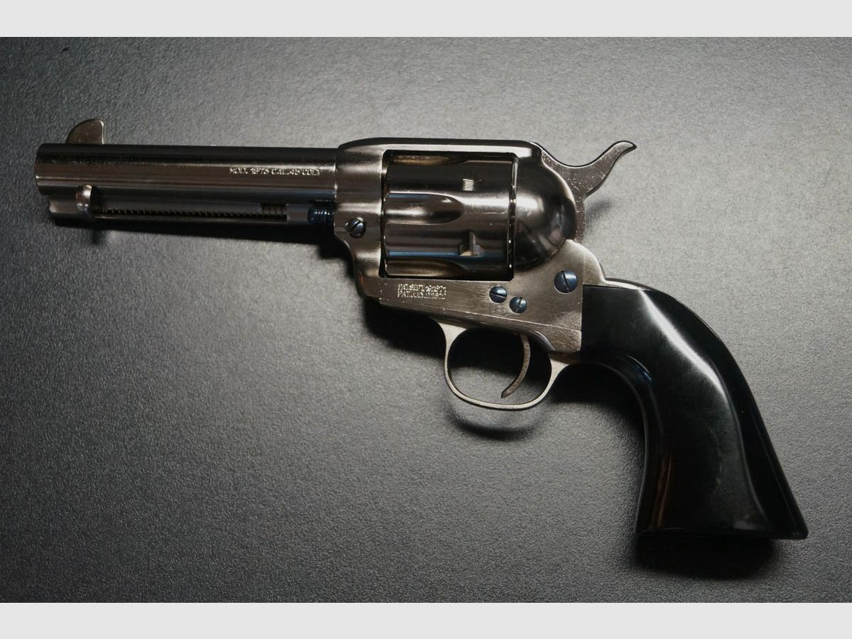 Uberti 1873 Cattleman nickelé .45 Colt, image 6 sur 6