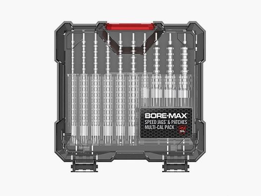 REAL AVID BORE-MAX SPEED JAGS & PATCHES MULTI-CAL PACK
