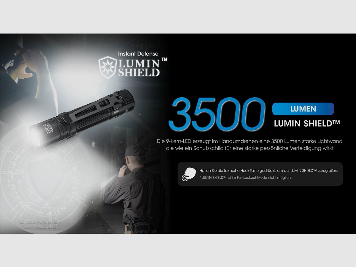 Nitecore EDC31 - 3500 Lumen, Bild 4 von 12