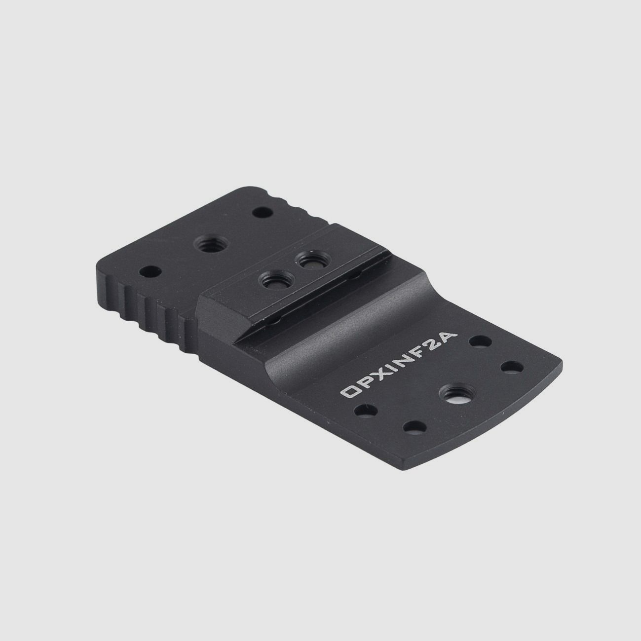 Red Dot Schwalbenschwanz-Grundplatte (Typ A) für Infinity - TONI SYSTEM / Red dot dovetail base plate (type A) for Infinity  - TONI SYSTEM  *  ITEM CODE OPXINF2A