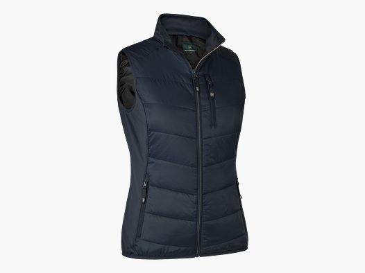 Lady Heat wattierte Weste - Dark Blue – Kleidergröße Damen: 46