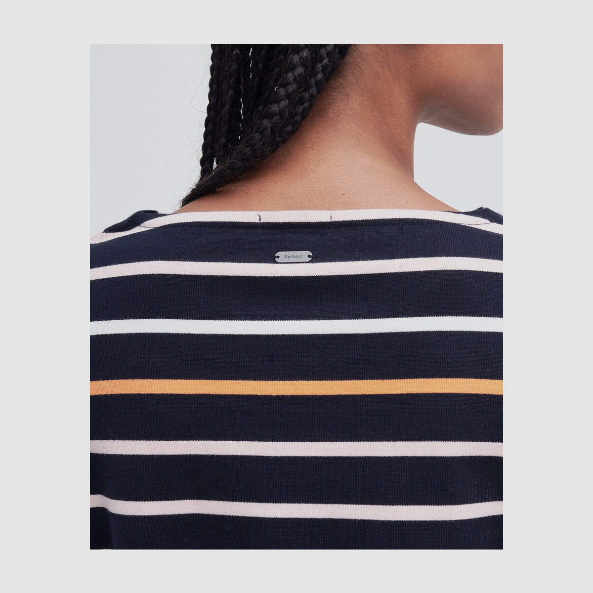 BARBOUR Streifenshirt Hawkins Navy Stripe