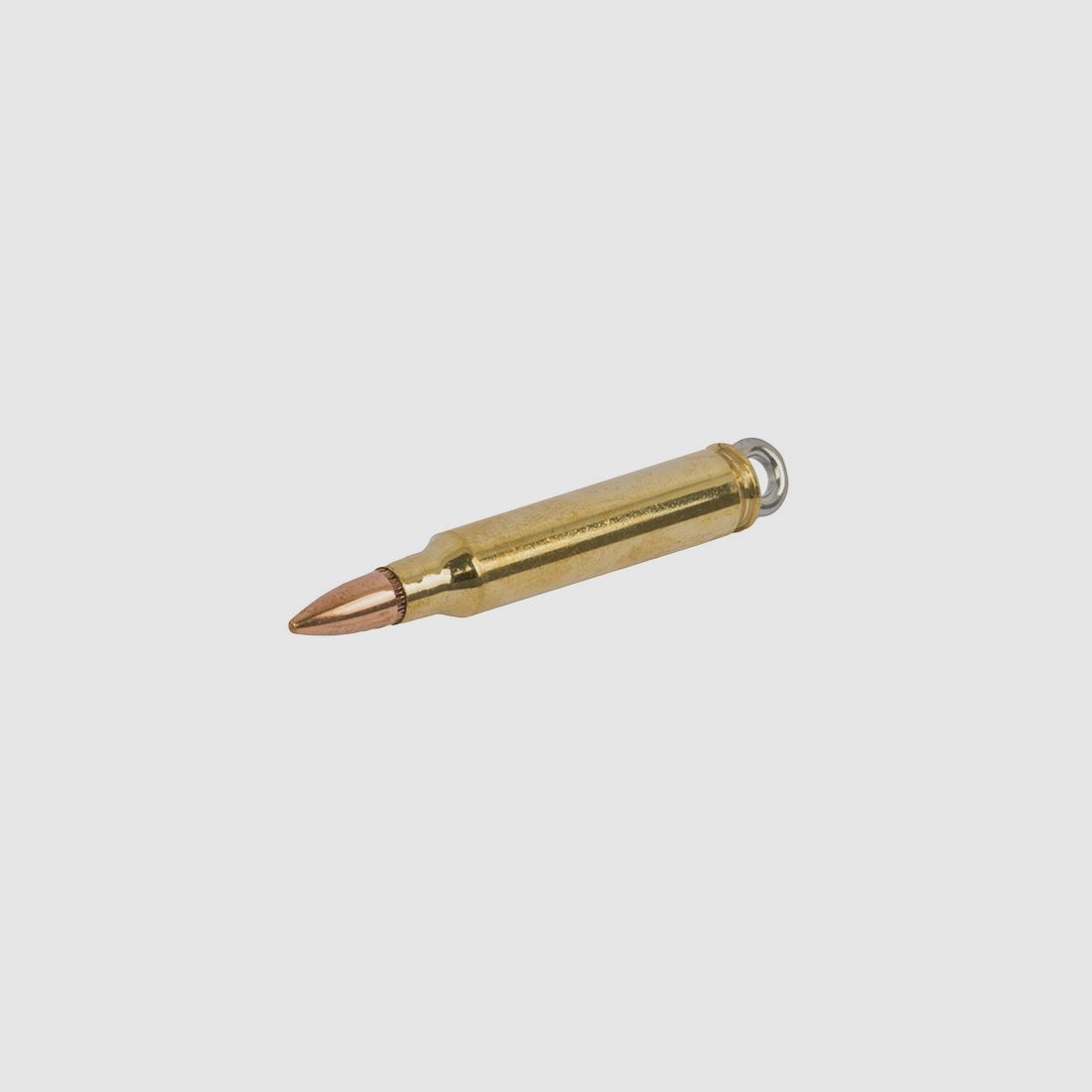 SchlĂĽsselanhĂ¤nger Kaliber 7,62 x 51 mm NATO .308 Winchester Patrone handgefertigt