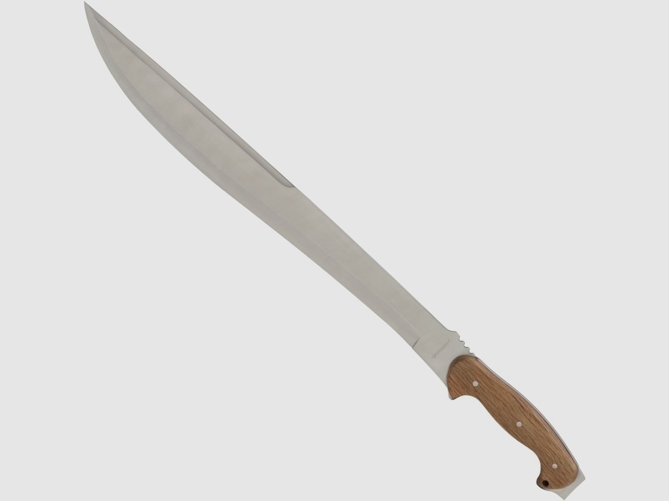 sehr lange Machete mit Holzgriff und Nylonscheide Rckenhalter Rckenscheide