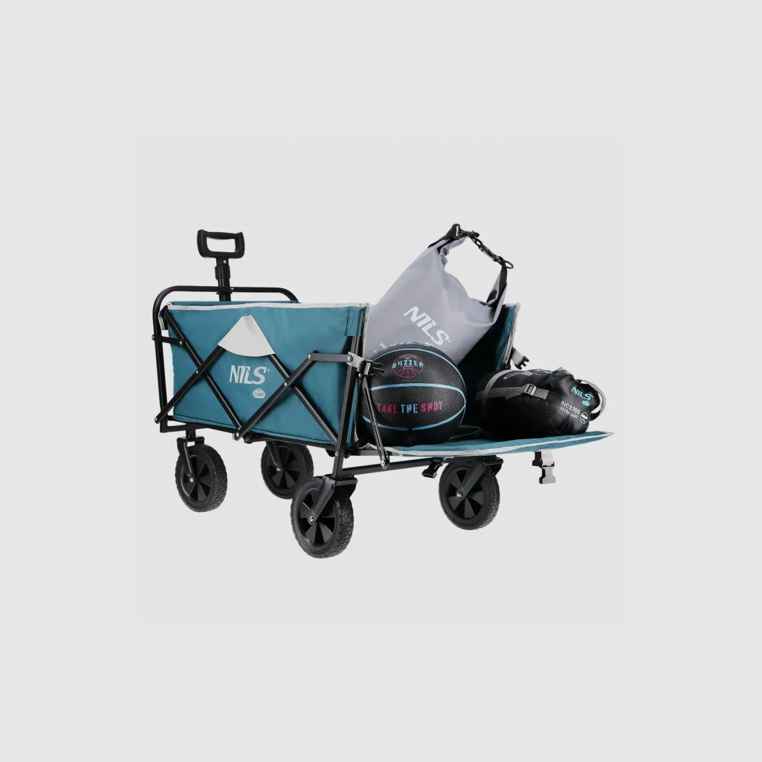 NC1606 Handwagen Dunkelblau 125L Nils Camp