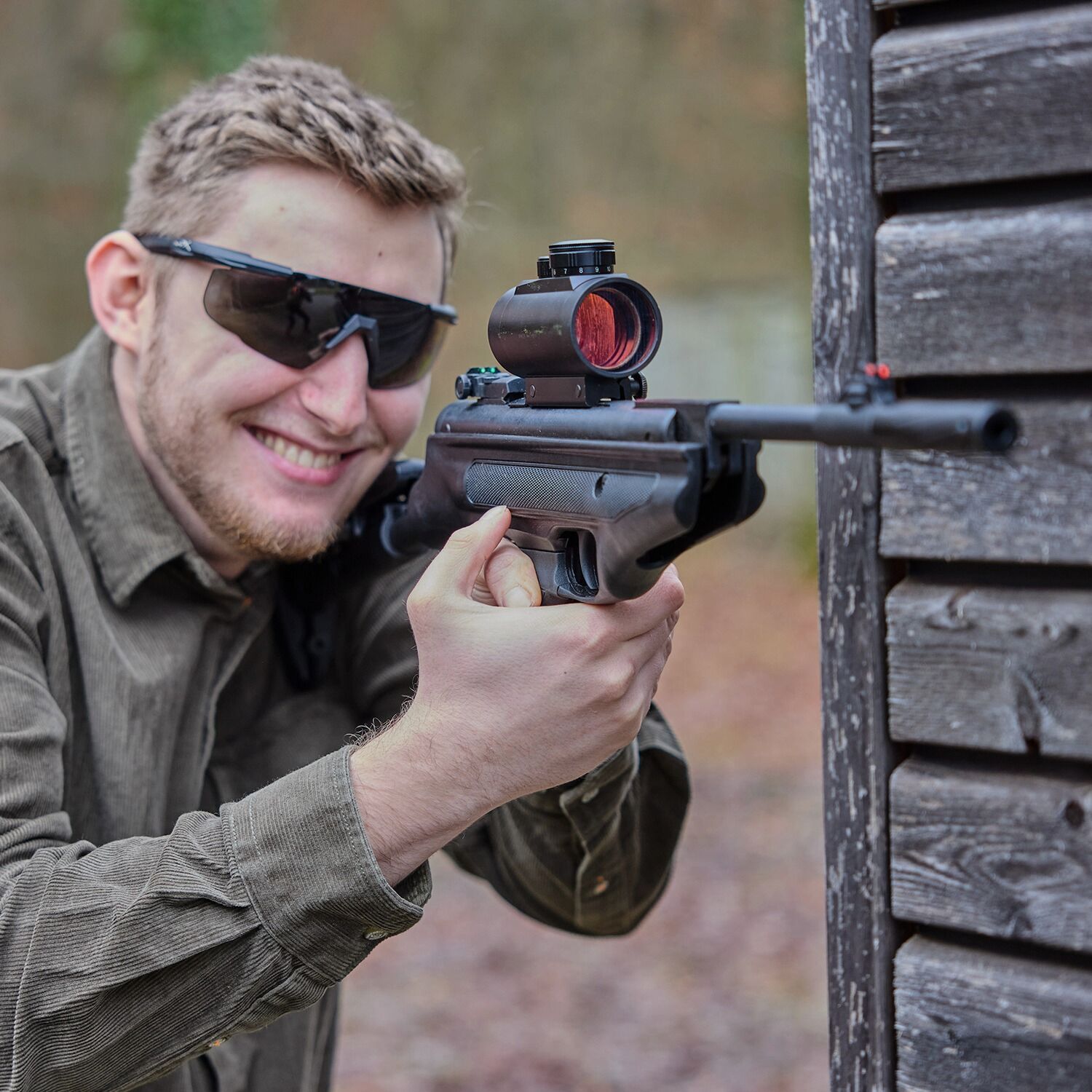 Mercury air Luftpistole 25 Super Charger Tactical Komplettset, Kal. 4,50