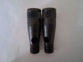 2 Stück Zusatzlauf Abschussbecher für Noris Twinny / Röhm Derringer