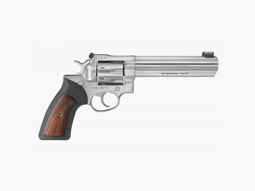 Ruger Revolver - DA, GP100, .357 Magnum, Satin Stainless, 6.0"