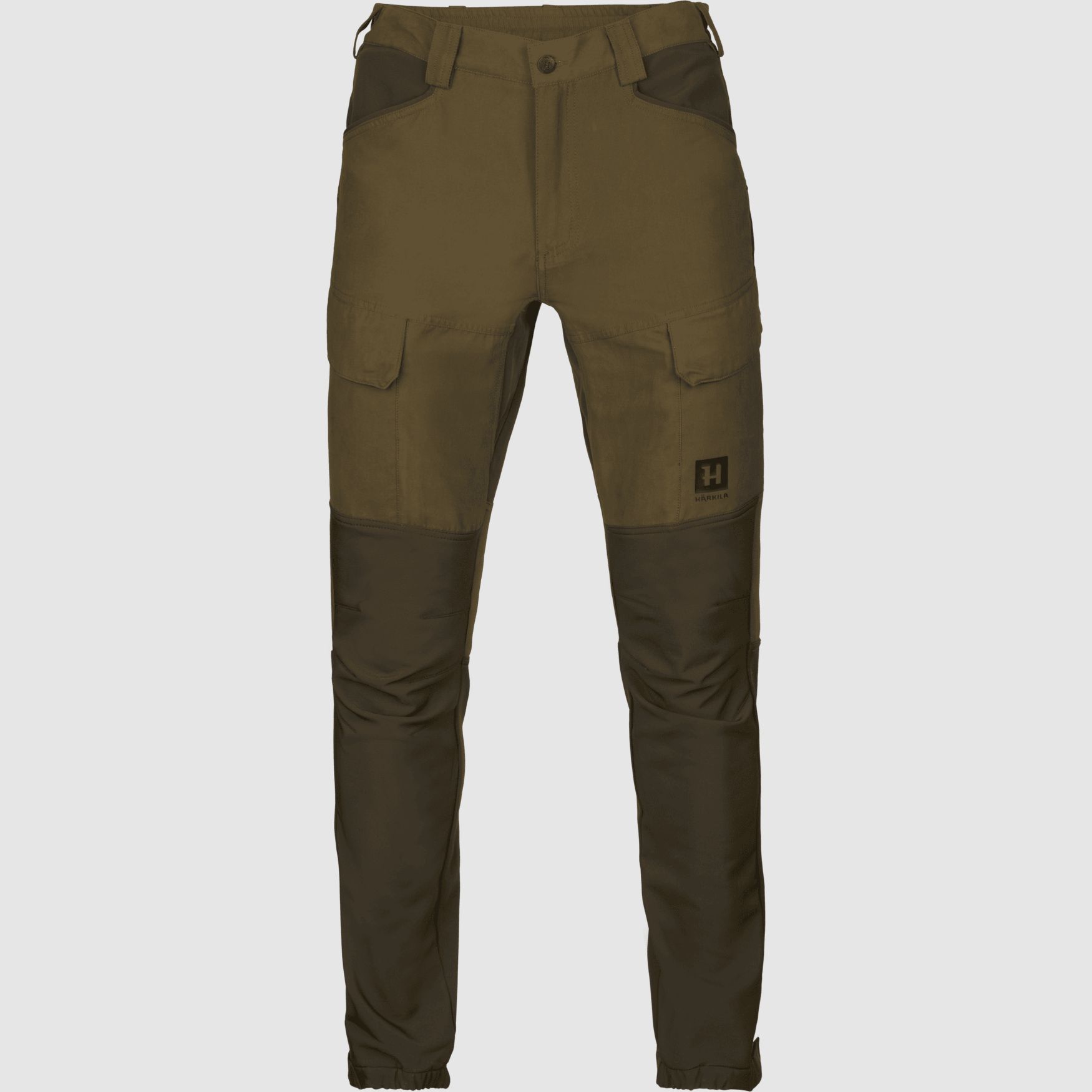 Härkila Skandinavische Hose Herren Dark olive/Willow green, 30", 48