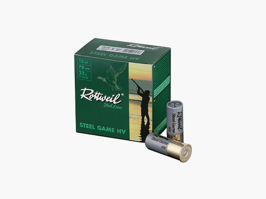 Rottweil Waidmannsheil Steel Game HV 12/70 2.7mm 32g