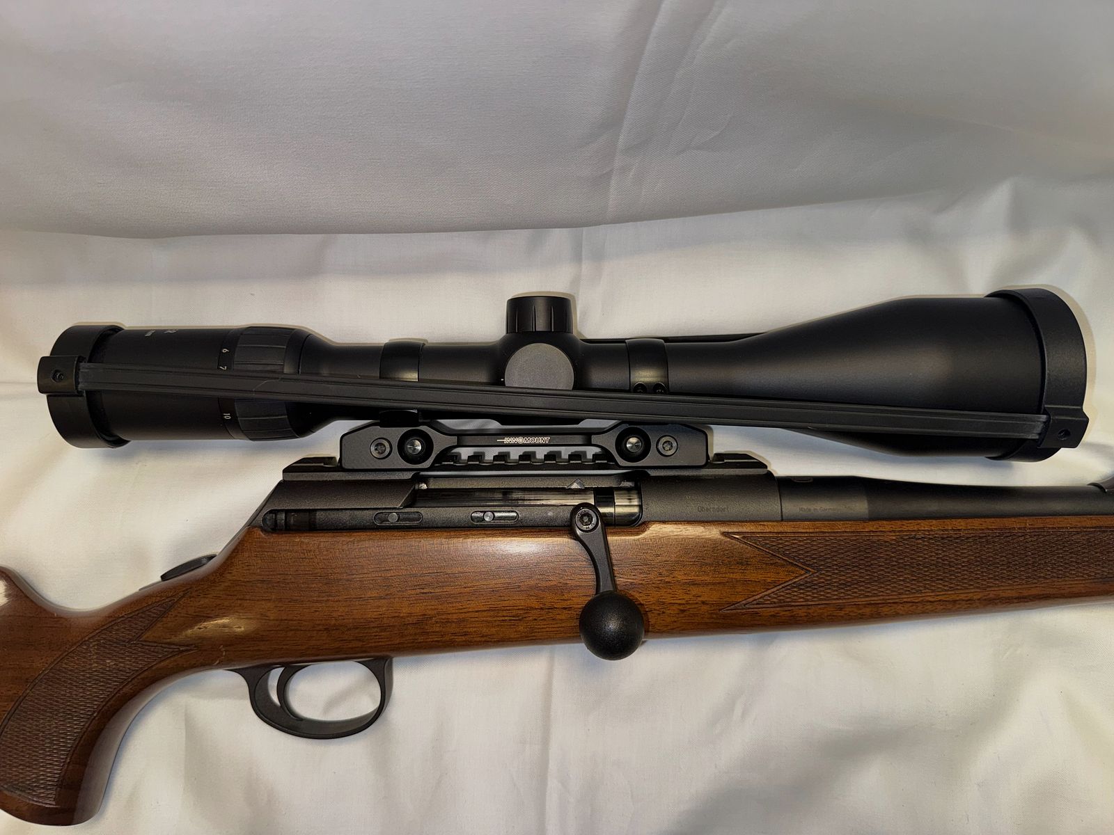 Mauser M96 9,3×62 straight-pull + Steiner Ranger 4-16×56 – Cat. C heirloom Vorarlberg, zdjęcie 4 z 8